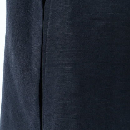 COTTON LINEN SILK POPLIN DRESS