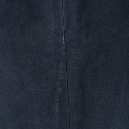 COTTON LINEN SILK POPLIN DRESS
