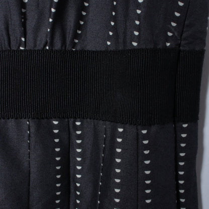 HALF MOON COTTON DRESS