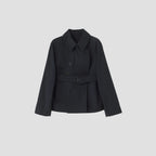 COMPACT COTTON TWILL COAT