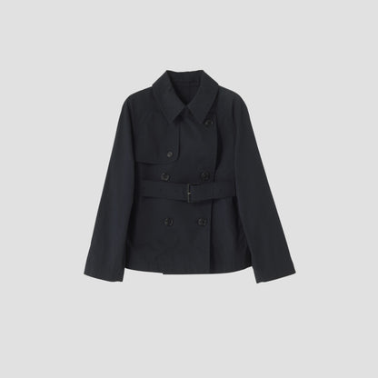 COMPACT COTTON TWILL COAT