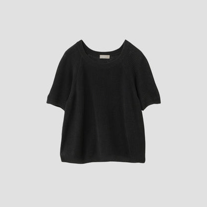 RIBBED LINEN KNIT