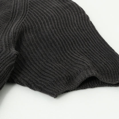 RIBBED LINEN KNIT