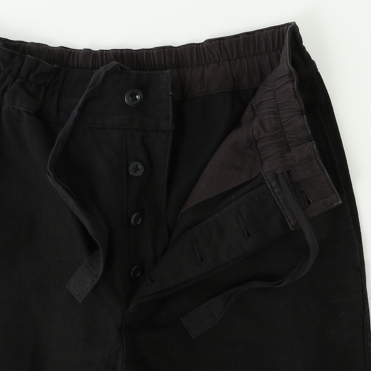 WORN COTTON DRILL TROUSERS