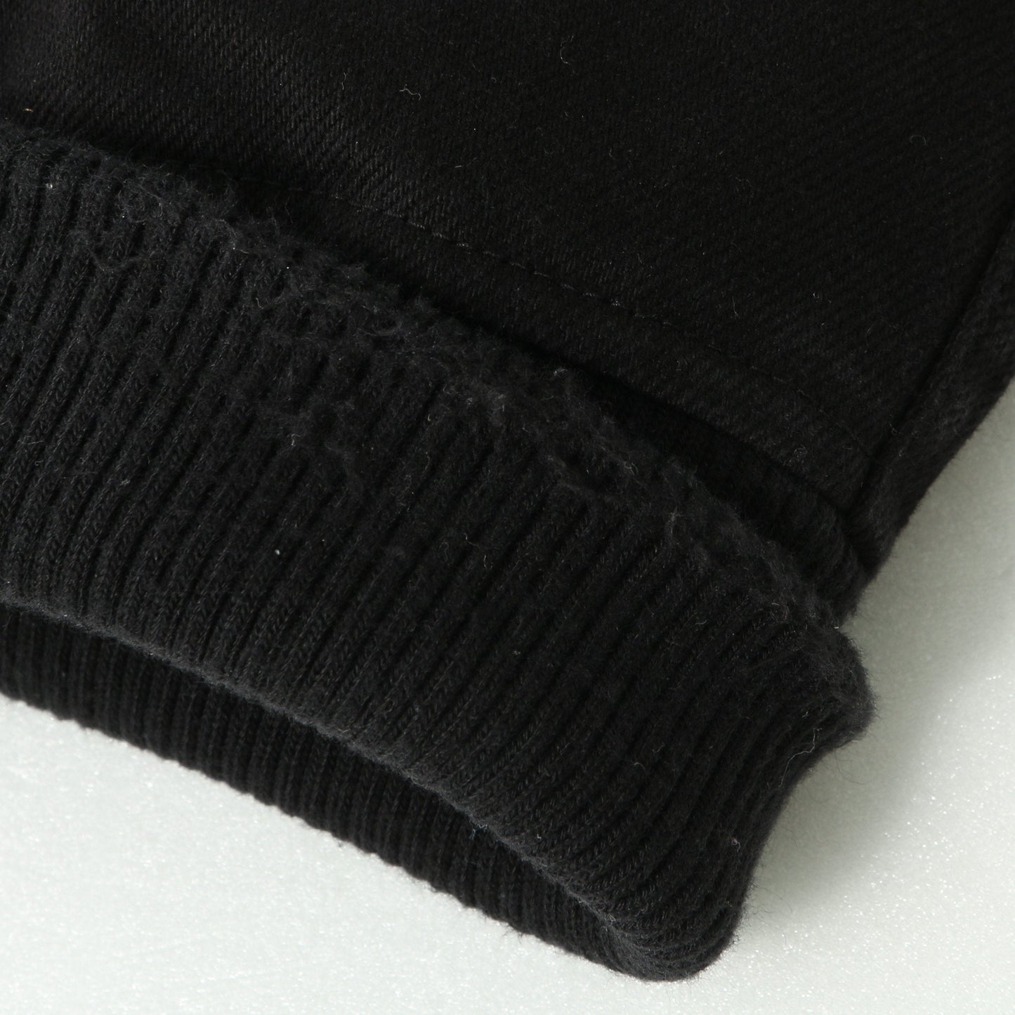 WORN COTTON DRILL TROUSERS