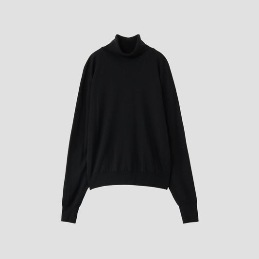 WOOL TURTLE NECK KNIT