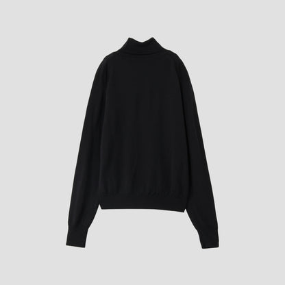 WOOL TURTLE NECK KNIT