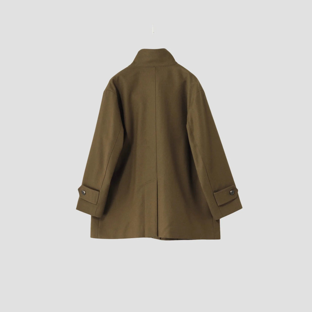 MILLED SERGE COAT