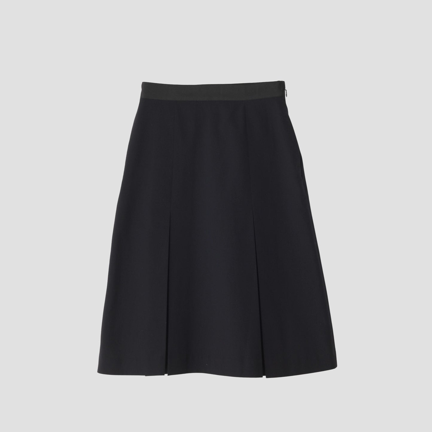 FINE WOOL COTTON SKIRT