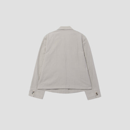 COTTON LINEN OXFORD JACKET