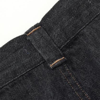 CANTON LIGHT DENIM BLACK TROUSERS