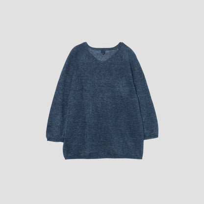 NATURAL MELANGE LINEN KNIT