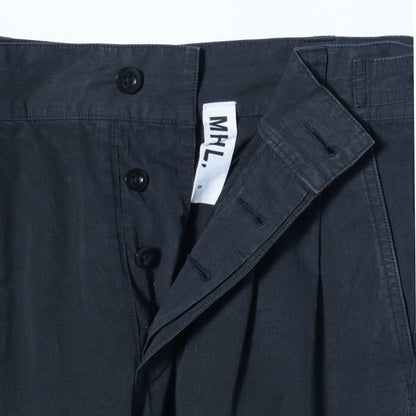 GARMENT DYE LIGHTWEIGHT PLAINWEAVE TROUSERS
