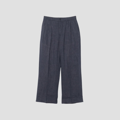 LINEN MELANGE TROUSERS