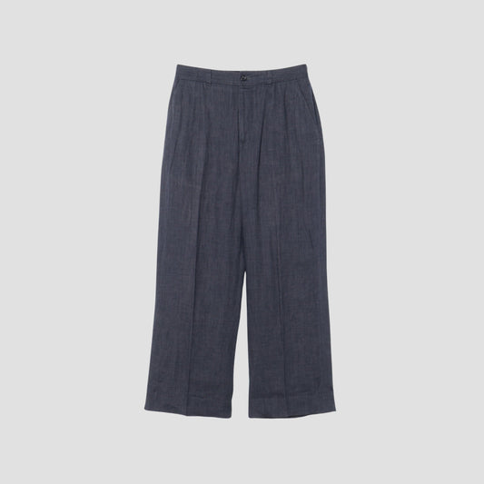 LINEN MELANGE TROUSERS