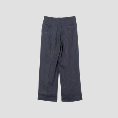 LINEN MELANGE TROUSERS