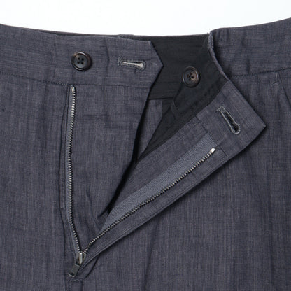 LINEN MELANGE TROUSERS