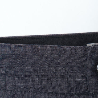 LINEN MELANGE TROUSERS