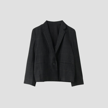 FINE WOOL FLANNEL JACKET