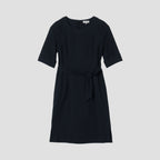 BRUSHED COTTON WOOL DRESS