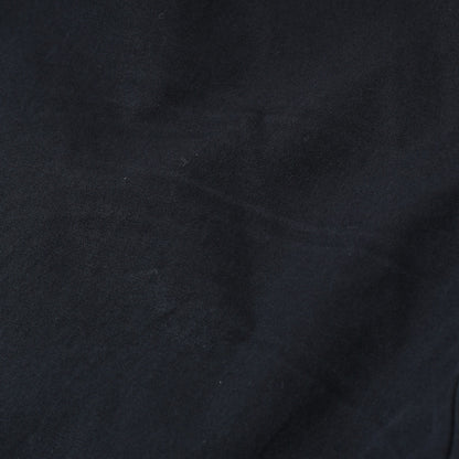WASHED YARN DYE COTTON POPLIN TROUSERS