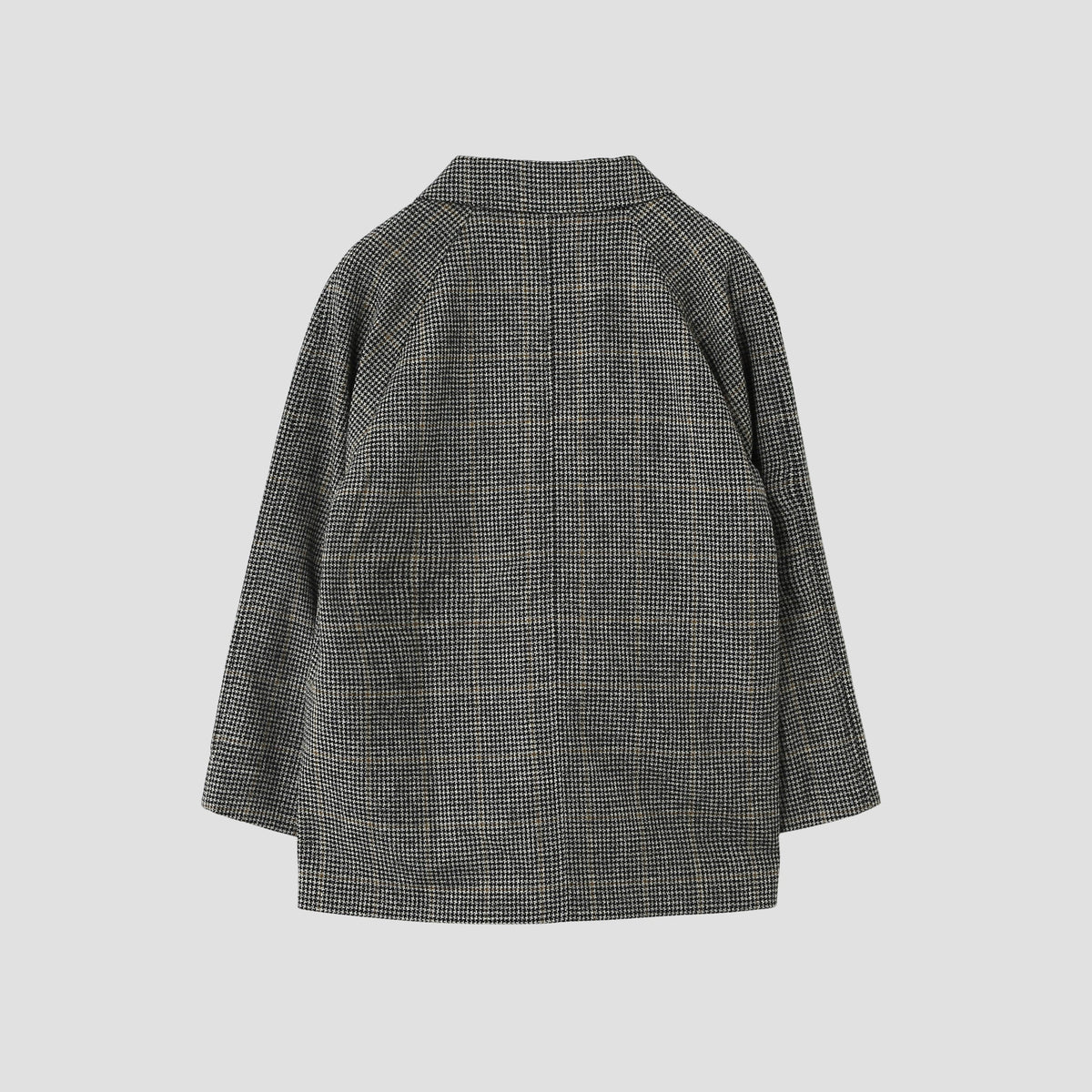 WINDOW PANE CHECK WOOL BLOUSON