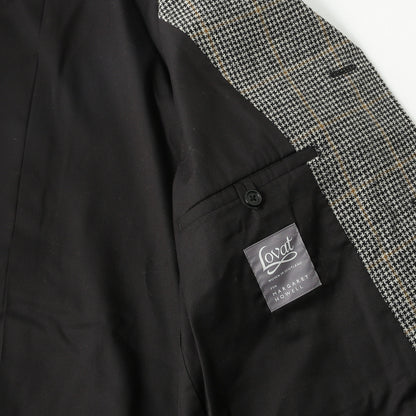 WINDOW PANE CHECK WOOL BLOUSON