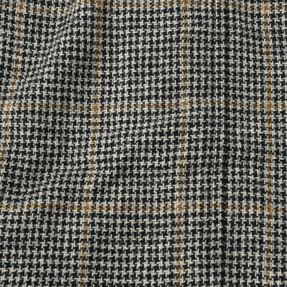 WINDOW PANE CHECK WOOL BLOUSON