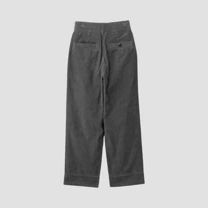 DRY COTTON NEEDLECORD TROUSERS