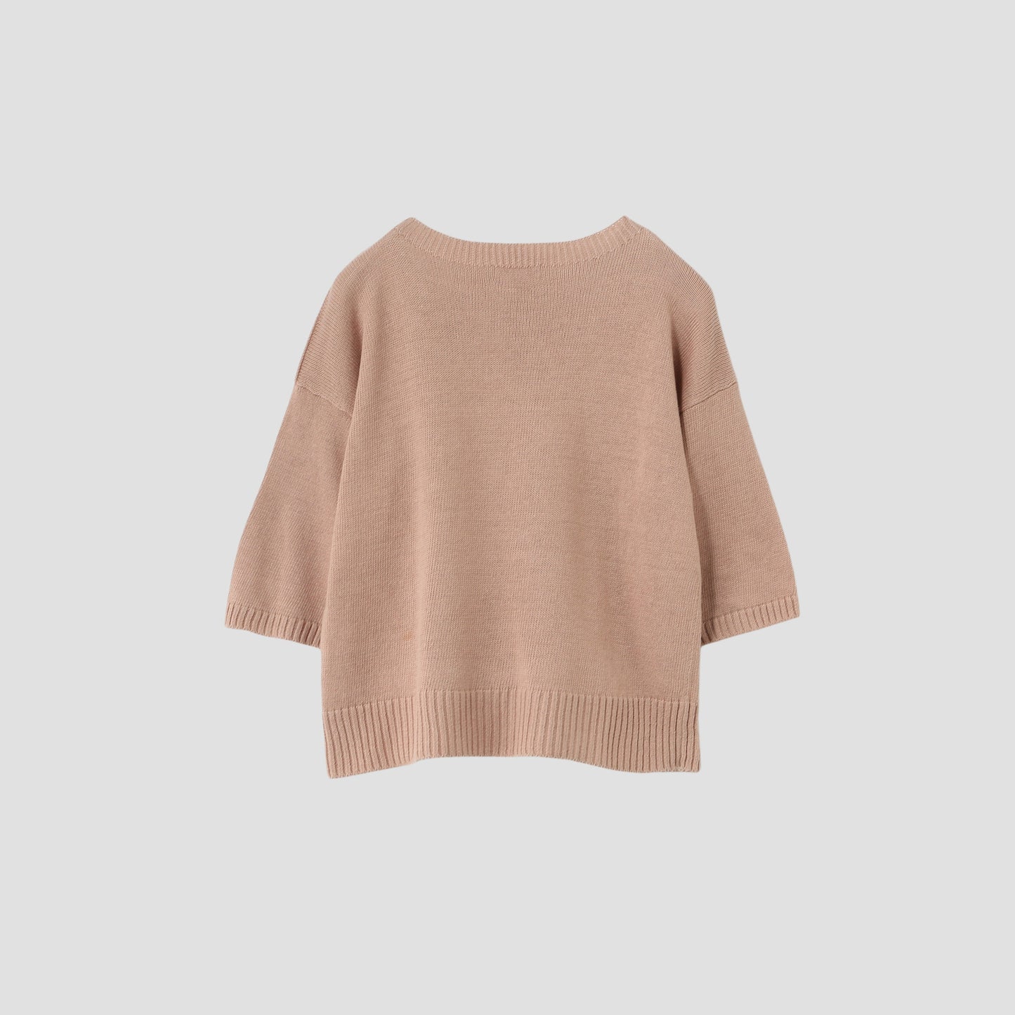TWISTED LINEN COTTON KNIT
