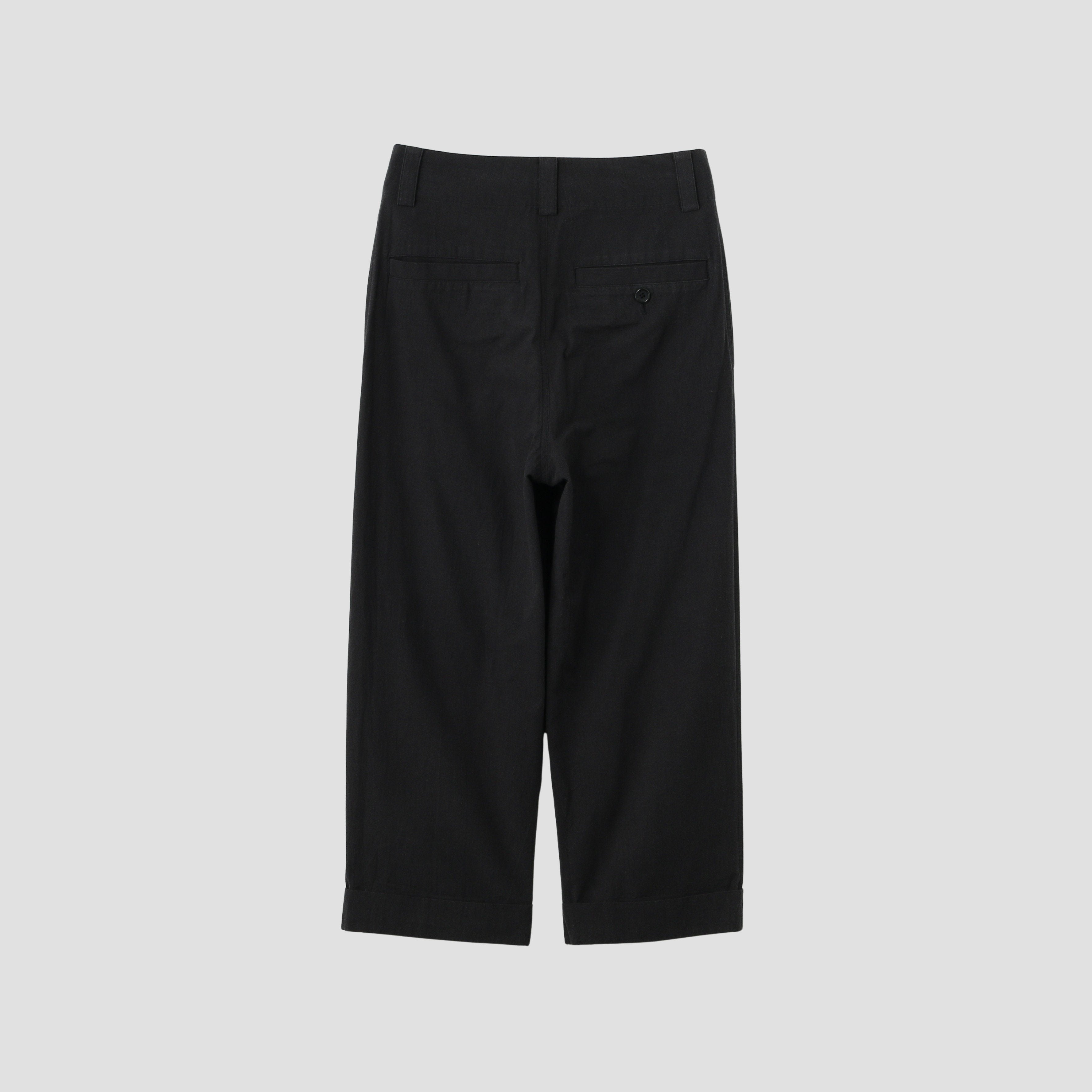 MARGARET HOWELL | YARN DYE COTTON PLAINWEAVE TROUSERS | トラウザー