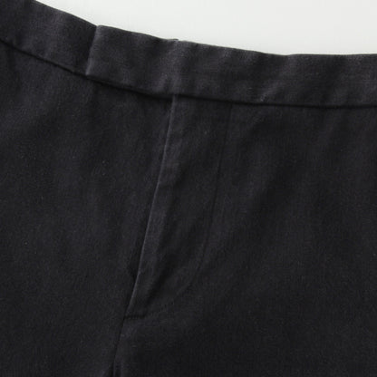 WASHED COTTON TWILL TROUSERS