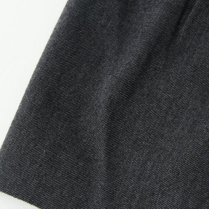 BRUSHED COTTON WOOL SKIRT