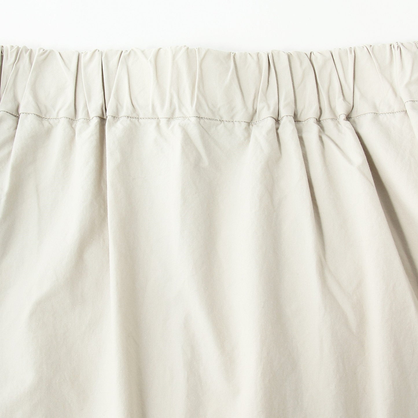 WASHED COTTON POPLIN SKIRT