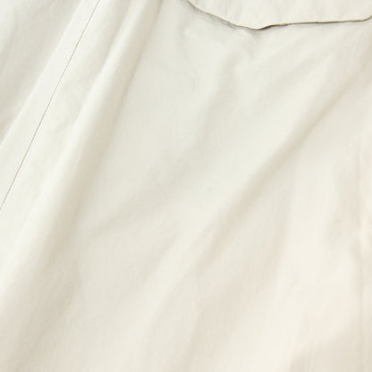 WASHED COTTON POPLIN SKIRT
