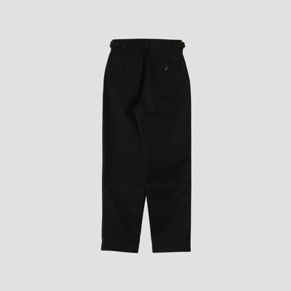 WASHED CHINO COTTON TROUSERS