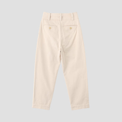COTTON TWILL TROUSERS