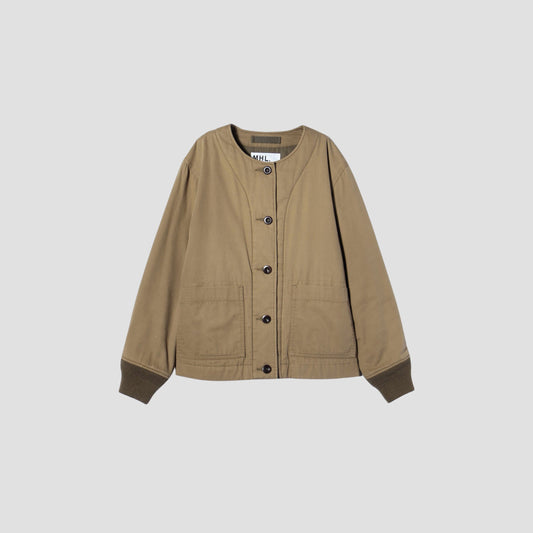 DRY COTTON TWILL BLOUSON