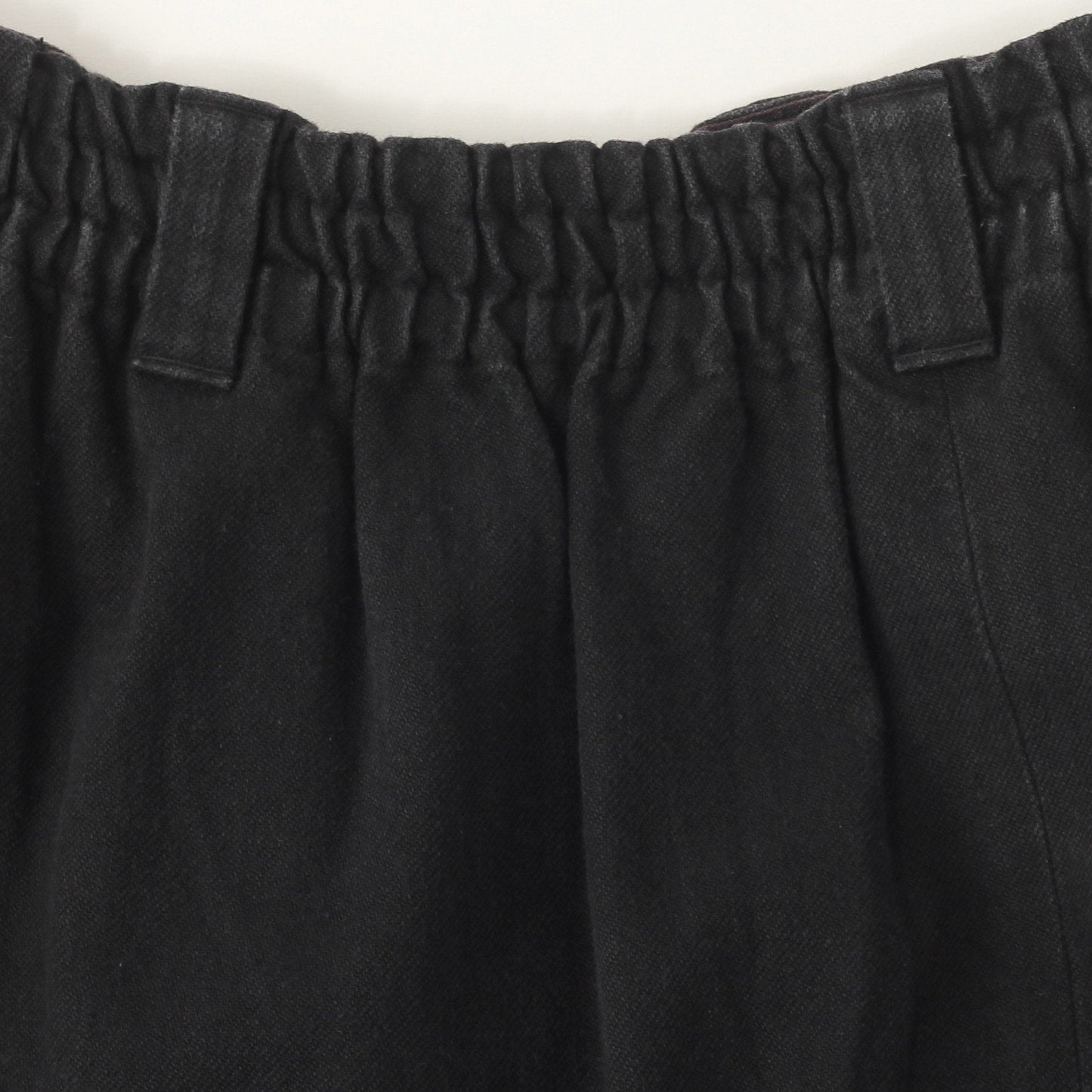 WORN LINEN COTTON DRILL SKIRT