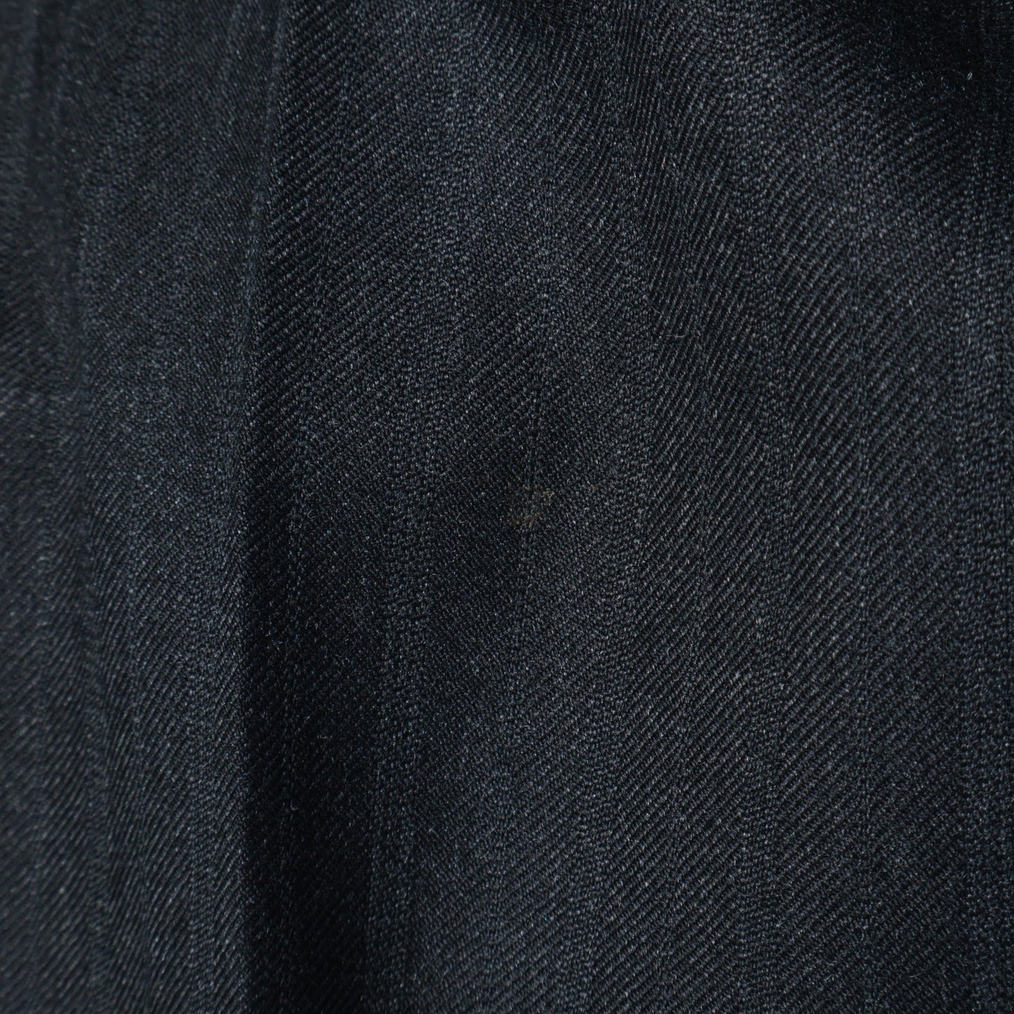 MORNING STRIPE WOOL TWILL TROUSERS