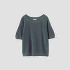 RIBBED LINEN KNIT