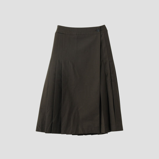 FLANNEL WOOL SKIRT