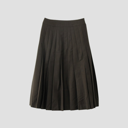 FLANNEL WOOL SKIRT