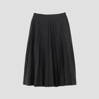 PRINCE OF WALES CHECK WOOL BLEND SKIRT