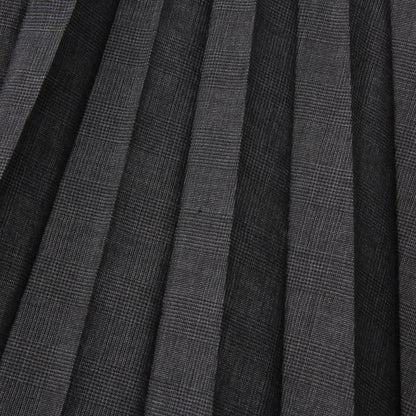 PRINCE OF WALES CHECK WOOL BLEND SKIRT