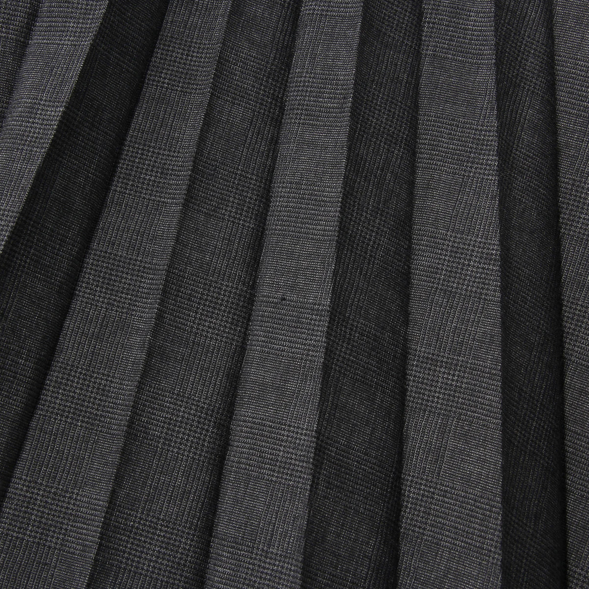 PRINCE OF WALES CHECK WOOL BLEND SKIRT