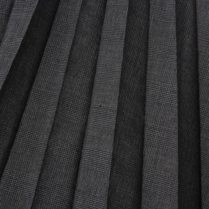 PRINCE OF WALES CHECK WOOL BLEND SKIRT