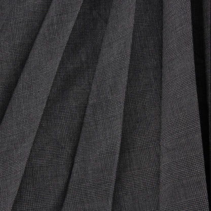PRINCE OF WALES CHECK WOOL BLEND SKIRT