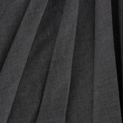 PRINCE OF WALES CHECK WOOL BLEND SKIRT
