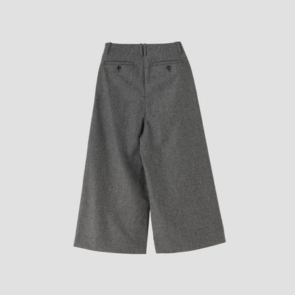 PUPPYTOOTH WOOL FLANNEL TROUSERS